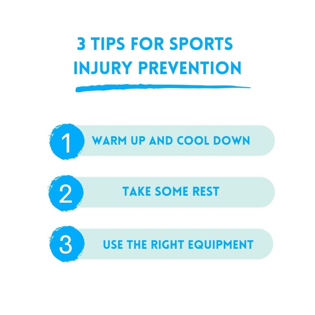 3 Tips For Sports Injury Prevention